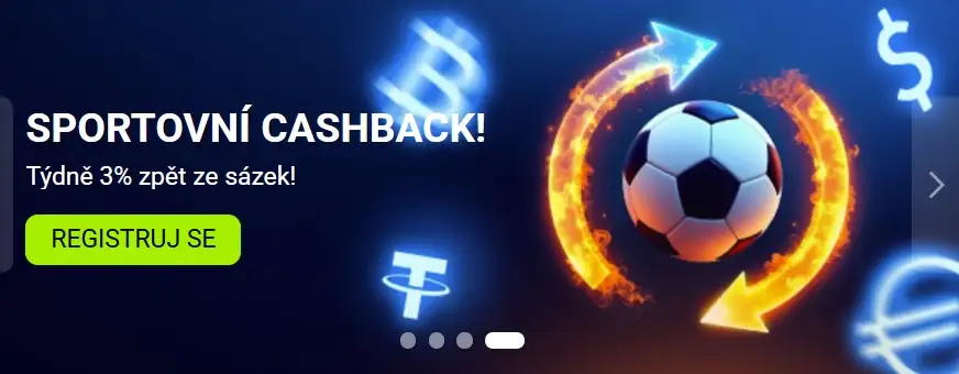 Cashback bonusy a pravidelné promo akce